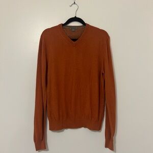 Johnston & Murphy Men's Silk Blend V-Neck Sweater